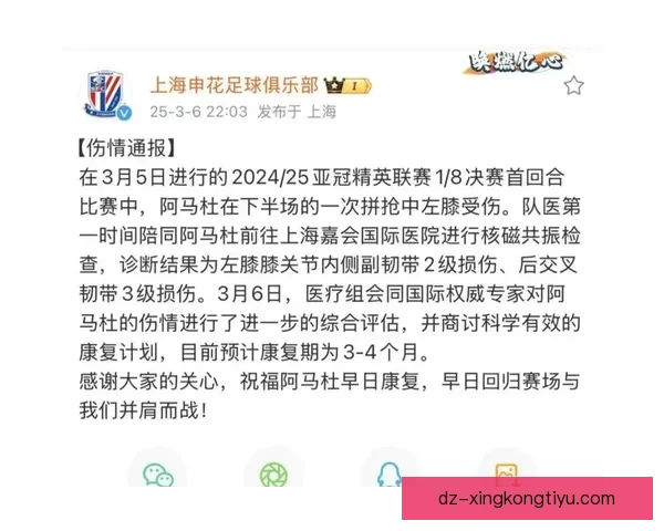 官宣阿马杜离开申花加盟铜梁龙